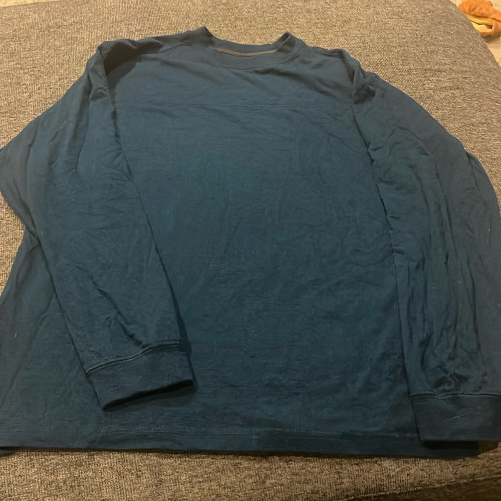 Men’s long sleeve shirt blue